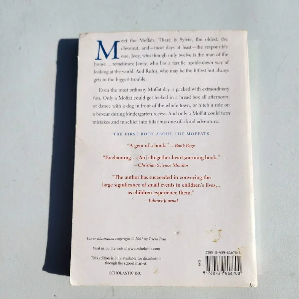 The Moffats By Eleanor Estes Book Paperback Chapter Books Young Adult Literature